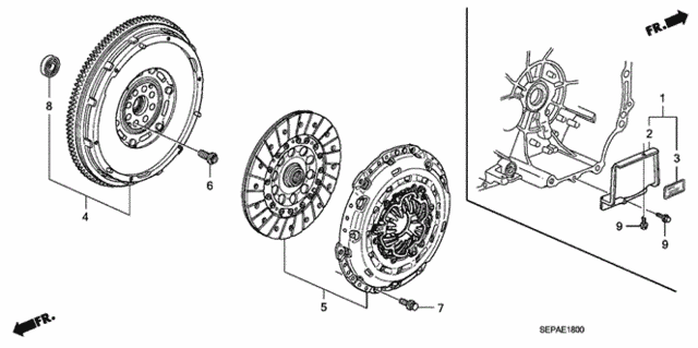 Clutch for 2008 Acura TL #0