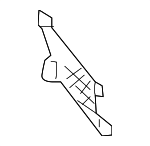 MN126774 - : Lower Grille for Mitsubishi: Lancer Image