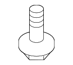 MU000716 - Body: Bumper Cover Screw for Mitsubishi Image