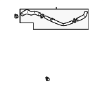 K52Y15192B - Cooling System: Upper Hose for Kia: Sedona Image