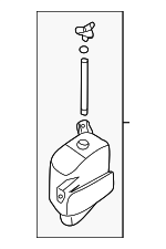 K55815250C - Cooling System: Reservoir Assembly for Kia: Sedona Image