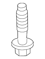 90123TBAA00 - Suspension: Shock Mount Bolt for Honda Image