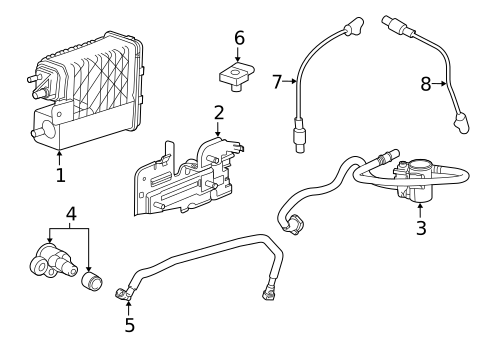 Emission Components for 2025 GMC Sierra 2500 HD #0