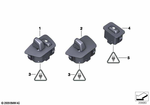61319188878 - Vehicle Electrical System: Switch Adjuster Steering Column for BMW Image