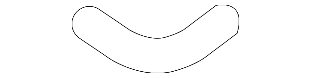 HVAC Heater Hose - Nissan (92400-CA000)