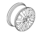 2GJ601025XM8 - : Wheel for Volkswagen: Taos Image