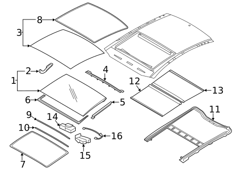 Sunroof for 2011 Kia Optima #0