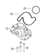 6100266 - Cooling: Bolt And Washer for Mopar Image