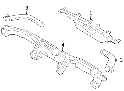 Ducts for 2010 Hyundai Genesis Coupe #0