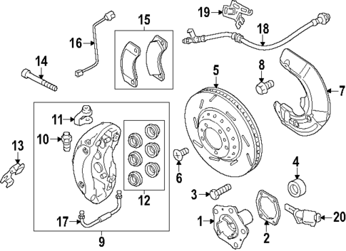 Front Brakes for 2025 Porsche Panamera #2
