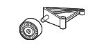 PB145172 - Cooling System: Pulley Assembly for Porsche: 718 Boxster, 718 Cayman, 718 Spyder, 911, Boxster, Cayman Image