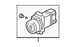 35510S6AJ01 - Body: Hazard Switch for Honda: Civic Image