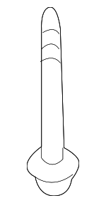 90161S3VA01 - Suspension: Differential Carrier Mount Bolt for Honda: Pilot, Ridgeline Image