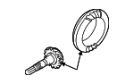 2730057810 - Universals &amp; Rear Axle: Ring &amp; Pinion for Suzuki Image