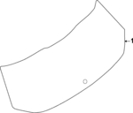 903006TA0C - : Lift Gate Glass for Nissan Image