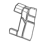 5XH91DX9AA - Body: Seat Back Cover for Dodge: Challenger Image