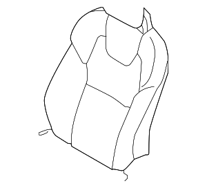 32338115 - : Seat Back Cushion Cover for Volvo Image