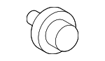 90467A0006 - Body: Wheel Opening Molding Clip for Toyota Image
