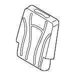 4M0883806AJPCN - : Seat Back Cover for Audi: SQ7 Image