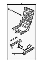 4M0883108EQA5 - Body: Seat Frame for Audi: Q7, SQ7 Image