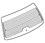 22702714 - Body: Lift Gate Glass for GM Image