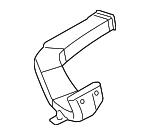 95857385800 - Body: Side Duct for Porsche: Cayenne Image