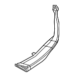 95857384700 - Body: Side Duct for Porsche: Cayenne Image