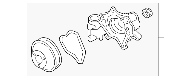 Water Pump - Porsche (9A2-106-040-03)