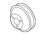 PB121031 - Cooling System: Pulley for Porsche: 718 Boxster, 718 Cayman, 718 Spyder, 911, Boxster, Cayman Image