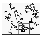15946851 - Body: Seat Assembly for GMC: Acadia Image