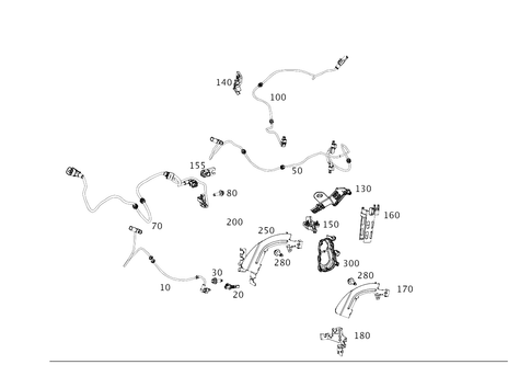 Rear Axle Wiring for 2026 Mercedes-Benz E53 AMG #0