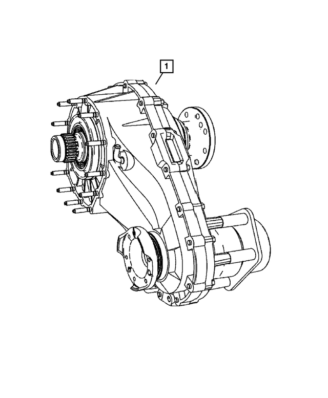 RL105928AC - Transfer Case Model 140 [DHZ]: Nvg140 Transfer Case for Mopar Image