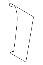 876431EA0A - Body: Support for Nissan Image