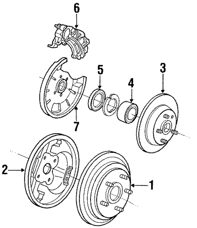BRD18 - Brakes: Brake Drum for Ford: Probe Image