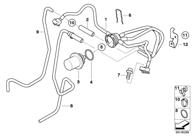 13537688796 - : Fuel Distributor for BMW-Motorrad Image