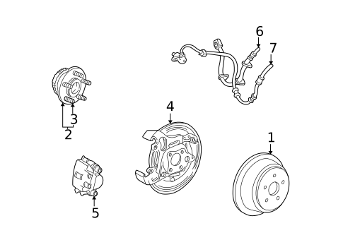 Anti-Lock Brakes for 2005 Ford Freestar #1
