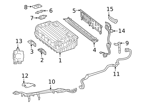 Battery & Related Components for 2018 Mercedes-Benz GLC 43 AMG&reg; #0