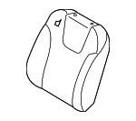 64130SC160 - Body: Seat Back Pad for Subaru Image