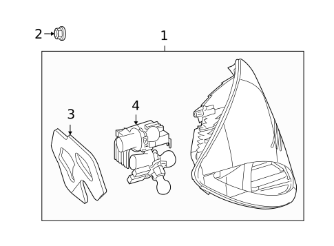 Tail Lamps for 2009 Mercedes-Benz CL63 AMG #0