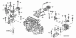 90160SNAA00 - Body/Air Conditioning: BOLT, FLANGE (14X67) for Honda Image