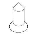 9A700746200 - Body: Spoiler Nut for Porsche: 718 Boxster, 718 Cayman, 718 Spyder, 911, Boxster, Cayman, Macan, Panamera, Taycan Image