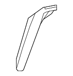 23211636 - : Part# 23211636 Light Platinum Rear Passenger Side Seat Back Bolster for Cadillac: ATS Image