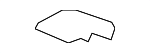23350673 - Body: Seat Latch Cover for GM Image
