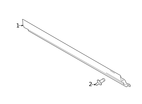 Exterior Moldings for 2017 Ford Explorer #0