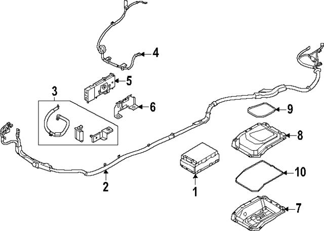 241157JA0B - Unclassified: Battery Cable for INFINITI: QX80 Image