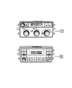 55057280AF - Air Conditioning &amp; Heater: A/c And Heater - Aux Control for Mopar Image