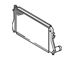 5C0145803F - Cooling System: Inter-cooler for Volkswagen: Beetle, Jetta Image