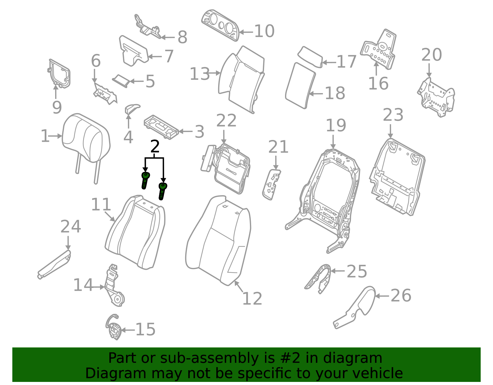 2022-2023 Land Rover Range Rover | Headrest Guide | LR152862 | Express ...