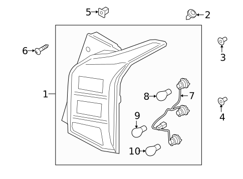 Bulbs - Chassis for 2021 Hyundai Palisade #0