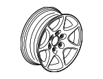 20942021 - Suspension: Spare Wheel for Cadillac: Escalade, Escalade ESV | Chevrolet: Silverado 1500, Silverado 1500 LD, Suburban, Tahoe | GMC: Yukon, Yukon XL Image